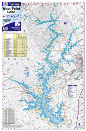 Lake Norman Waterproof Map #341 – Kingfisher Maps, Inc.