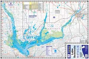 Lake Seminole Waterproof Lake Map 313