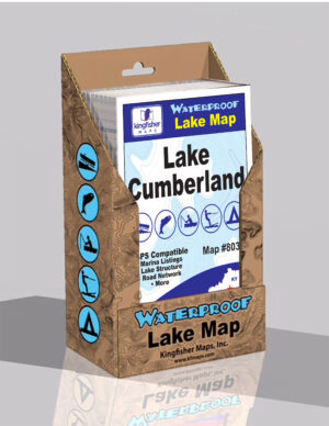 Lake Cumberland Waterproof Lake Map 803 Wholesale