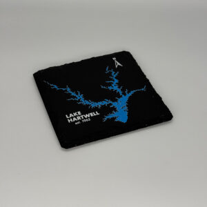 Single Lake Hartwell Slate Coaster