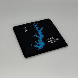 Single Lake Keowee Slate Coaster