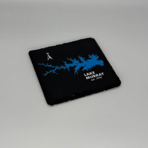 Single Lake Murray Slate Coaster