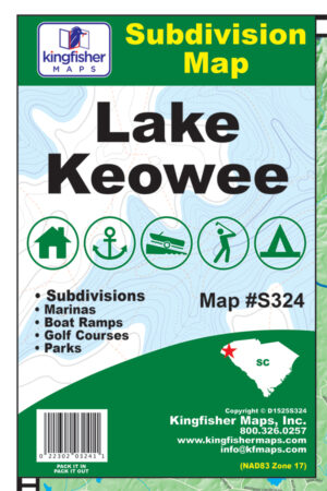 Lake Keowee Subdivision Map Titleblock