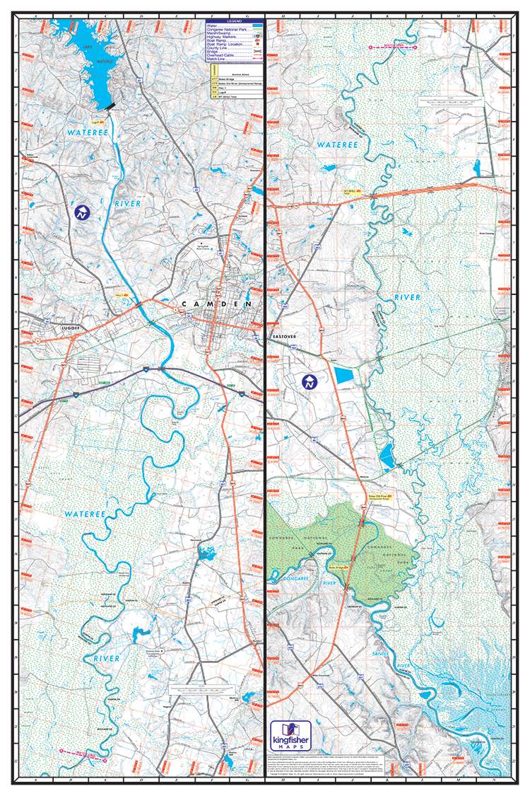 Wateree River Poster #P351