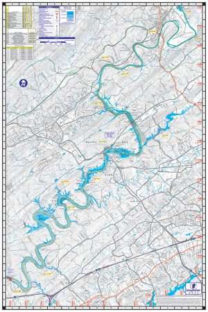 Melton Hill Lake Poster P1712-B
