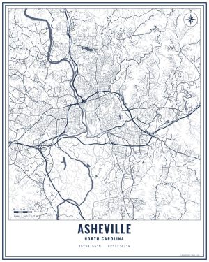 Asheville, NC 8x10