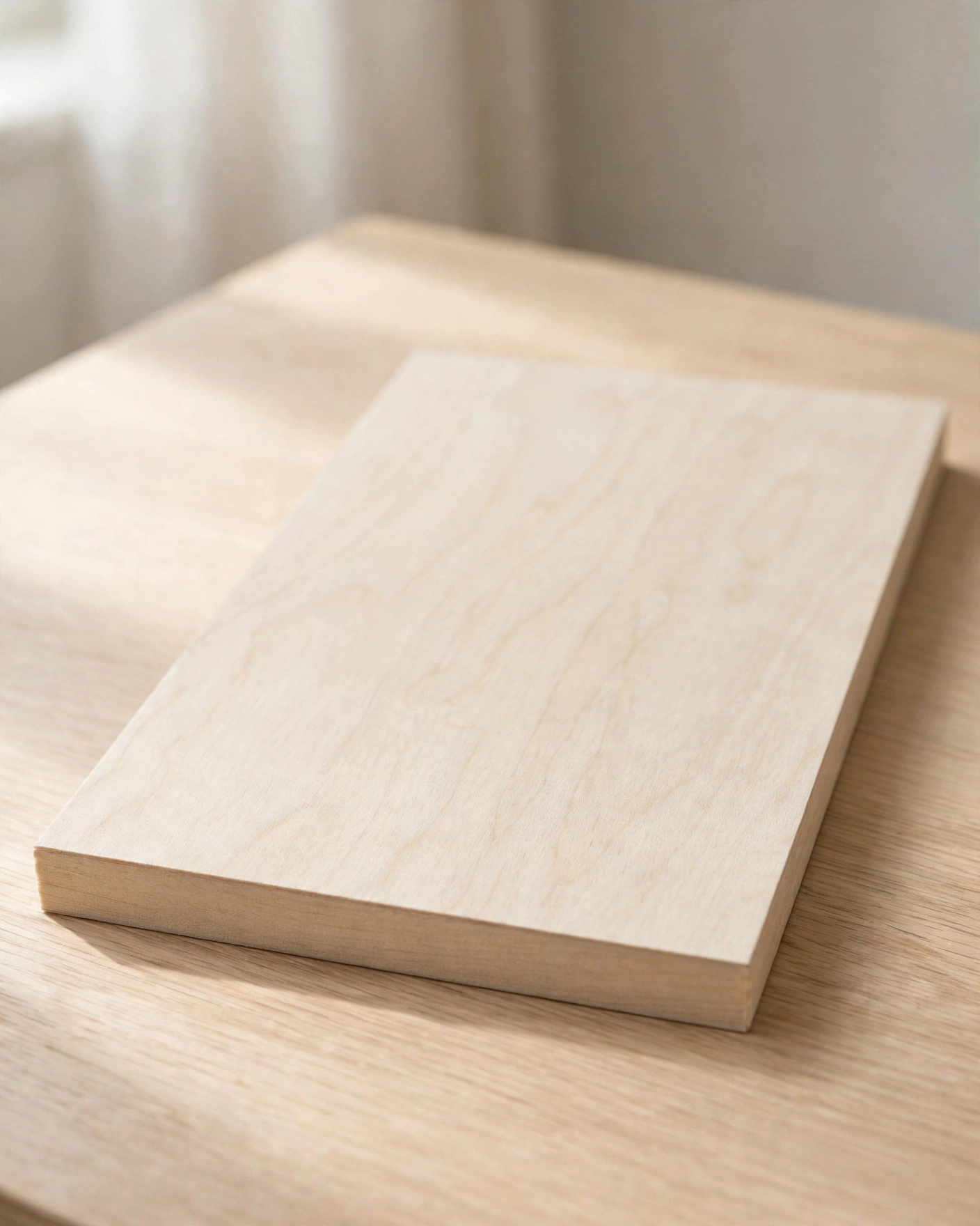 Birch Wood Panel Sample