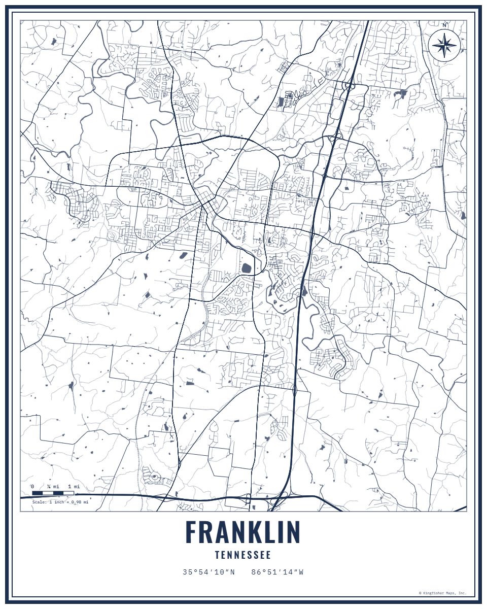 Franklin, TN 8x10