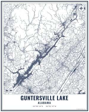 Guntersville Lake 8x10