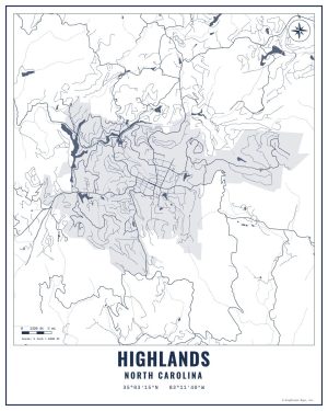 Highlands, NC 8x10