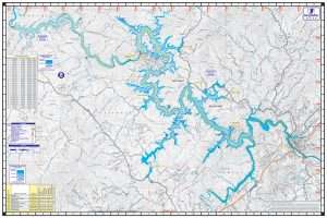 Hiwassee Reservoir and Apalachia Lake Poster P1210
