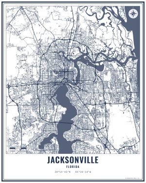 Jacksonville, FL 8x10