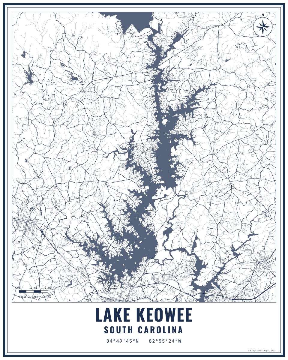Lake Keowee 8x10