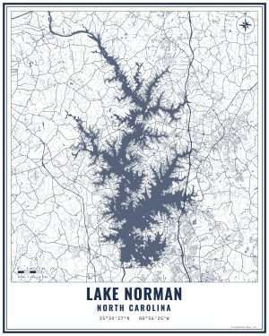 Lake Norman 8x10