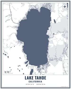 Lake Tahoe 8x10