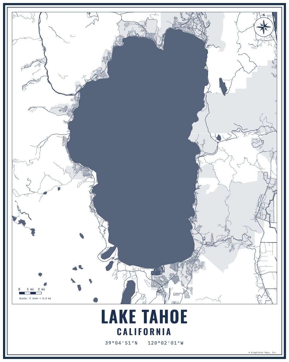Lake Tahoe 8x10