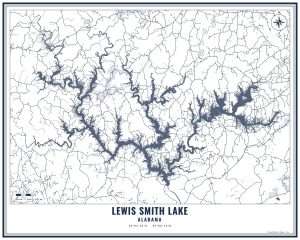 Lewis Smith Lake 8x10