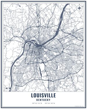 Louisville, KY 8x10