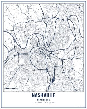Nashville, TN 8x10