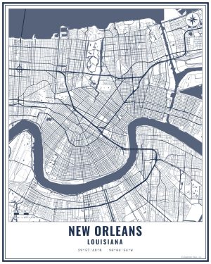 New Orleans, LA 8x10
