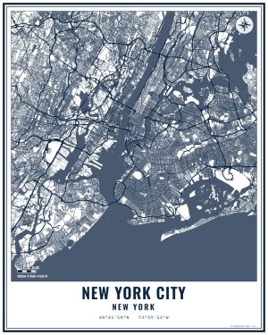 New York City, NY 8x10