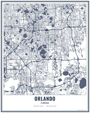 Orlando, FL 8x10