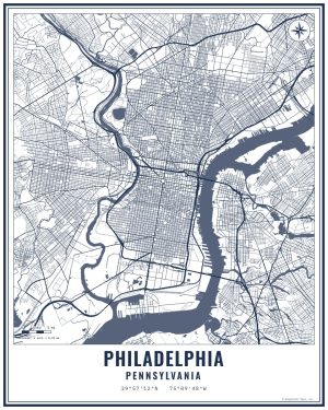 Philadelphia, PA 8x10