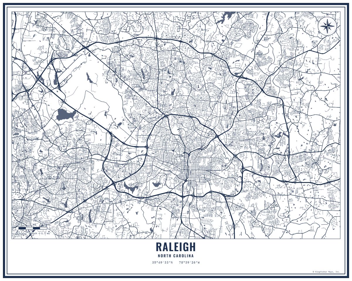 Raleigh, NC 8x10