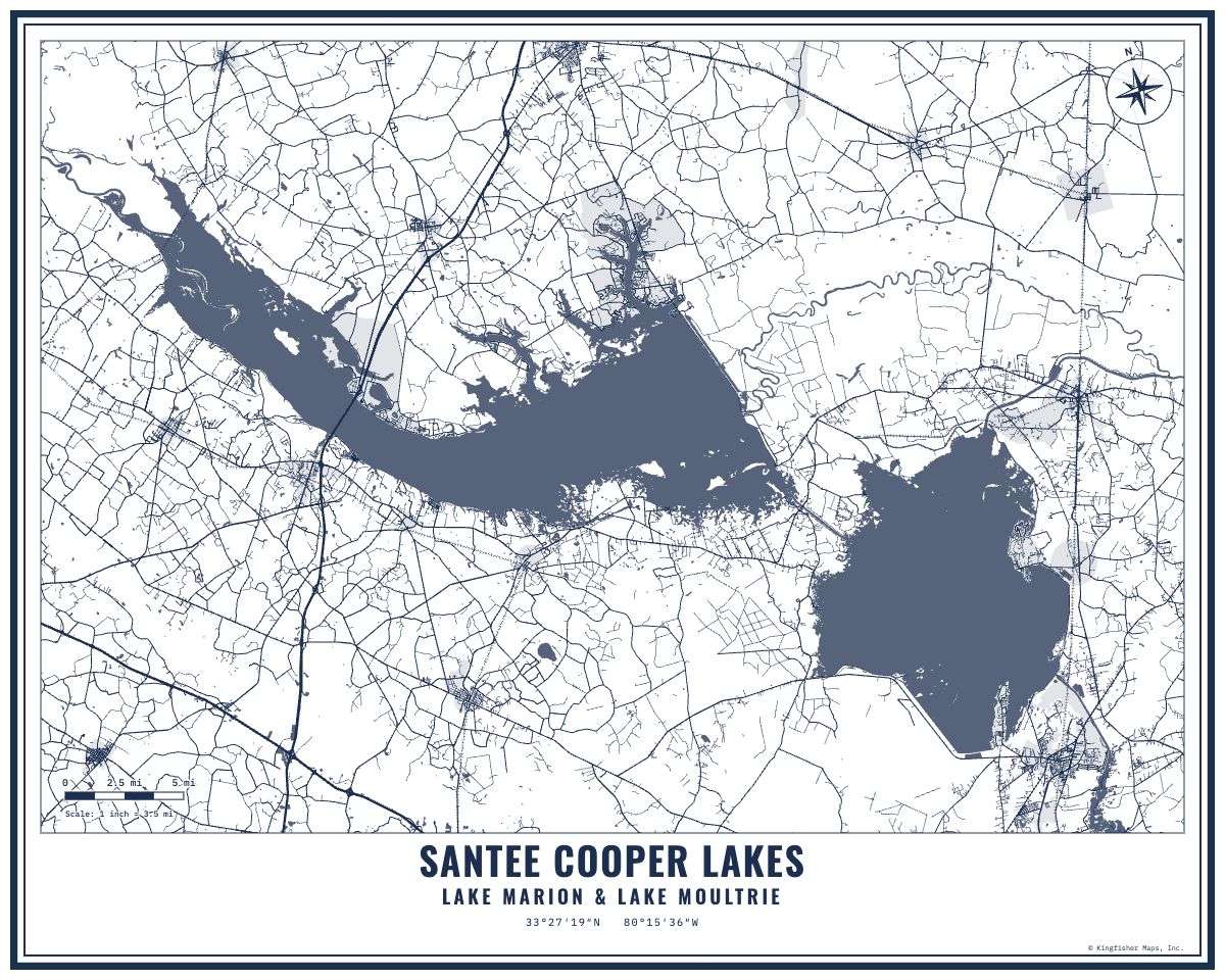 Santee Cooper Lakes 8x10