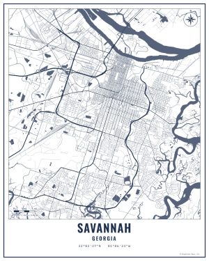 Savannah, GA 8x10
