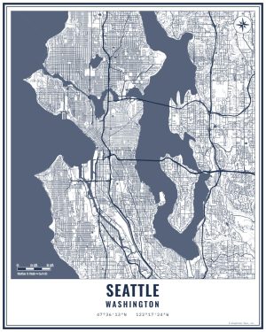 Seattle, WA 8x10