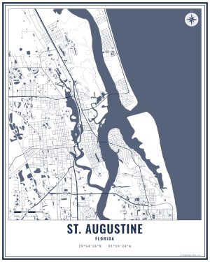 St. Augustine, FL 8x10