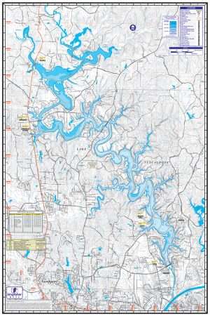 Lake Tuscaloosa Poster P111